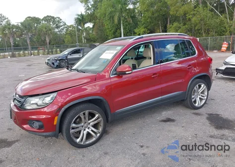 2016 Volkswagen Tiguan Sel from USA, damaged, VIN WVGBV7AX8GW039548